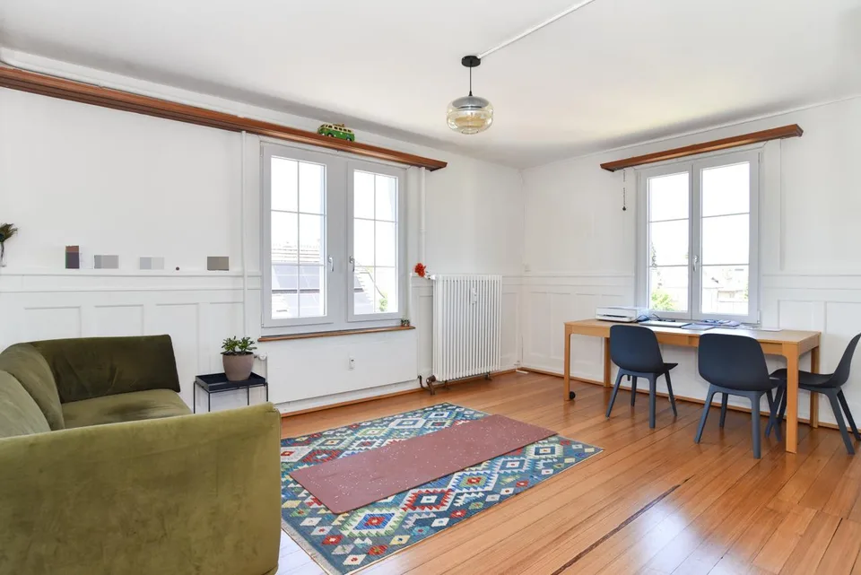 Wohnung mit viel Charme und idyllischem Gartensitzplatz
