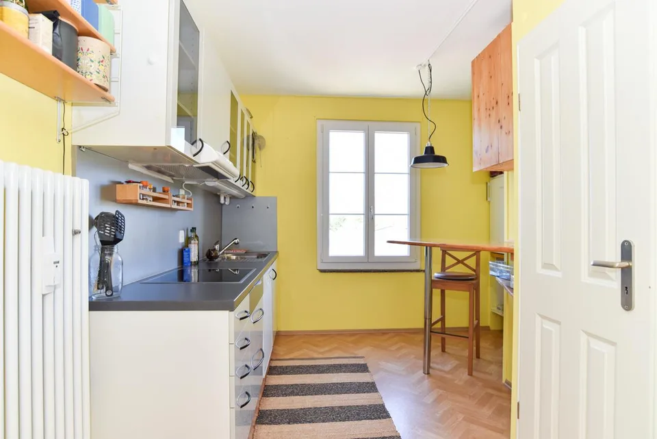 Wohnung mit viel Charme und idyllischem Gartensitzplatz