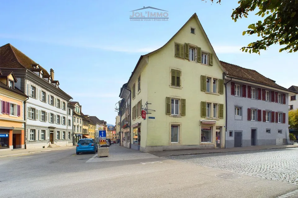Magnifique et grand immeuble avec un local commercial