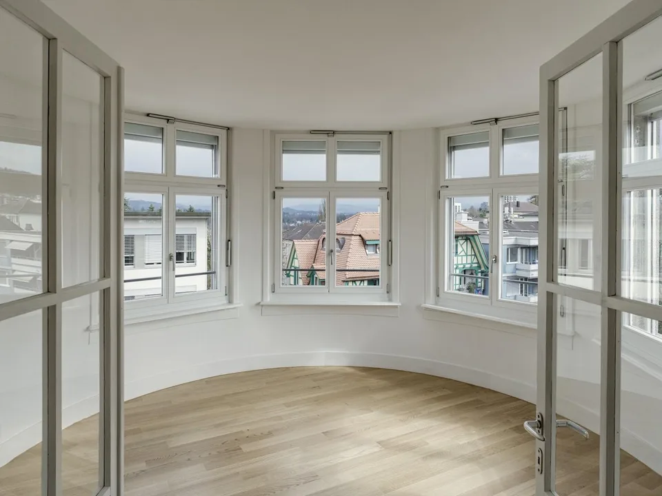 4.5-Maisonettewohnung mit Dachterasse