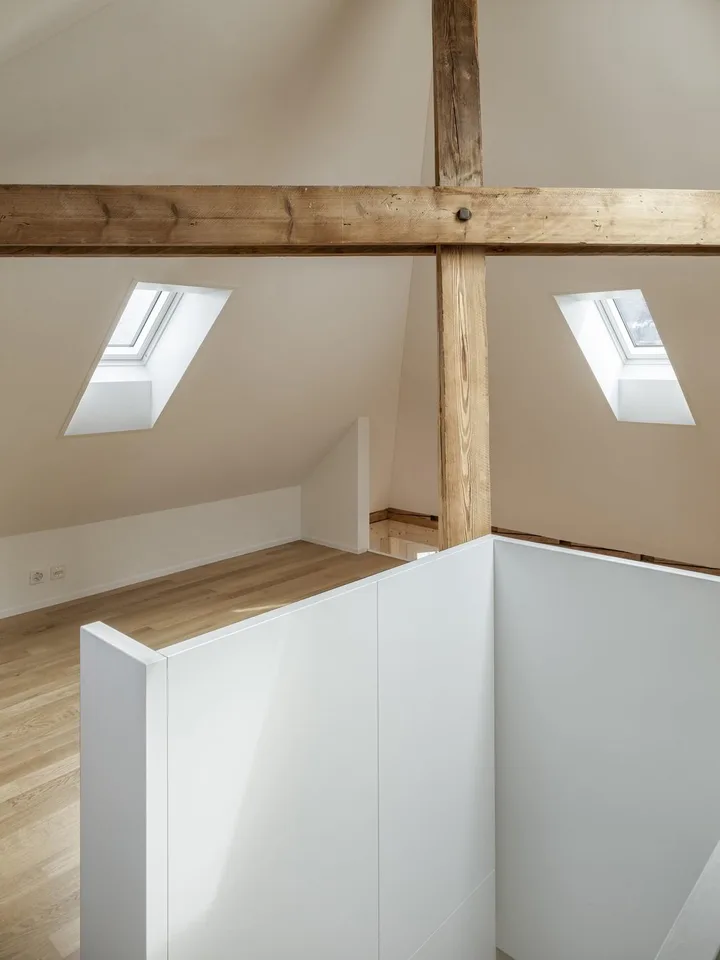 4.5-Maisonettewohnung mit Dachterasse