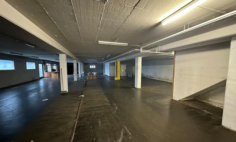 Gewerbehalle zur vorübergehenden Nutzung