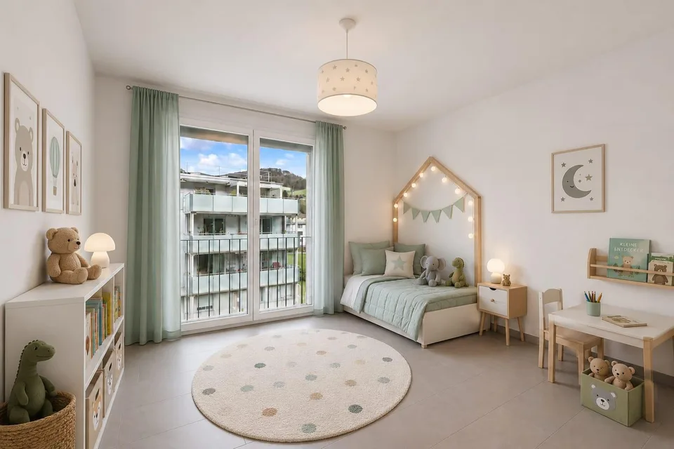 4.5-Zimmer-Attikawohnung mit grosser Dachterrasse!