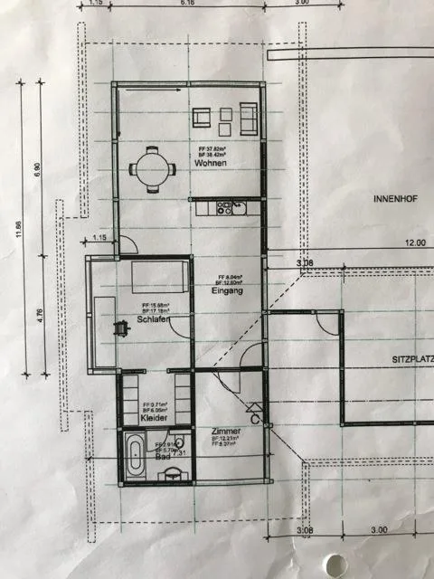Bungalow mit grossem Garten Nähe Spital an Einzelperson zu vermieten. – Foto 12 von 13