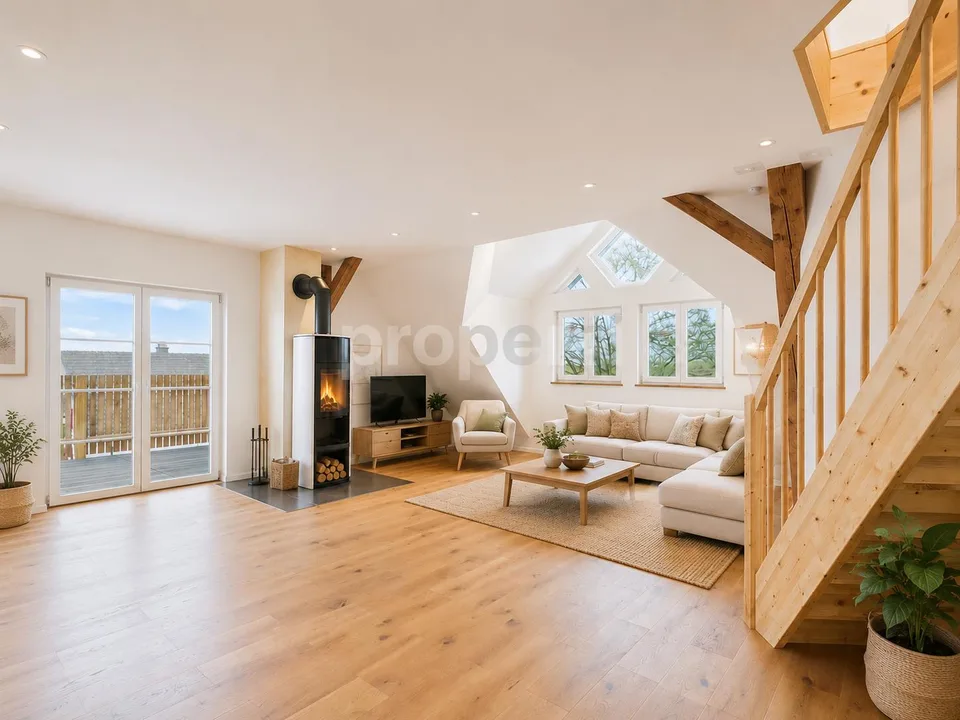 Besondere 2-Zimmer-Wohnung mit Terrasse und Garten nahe Bodensee