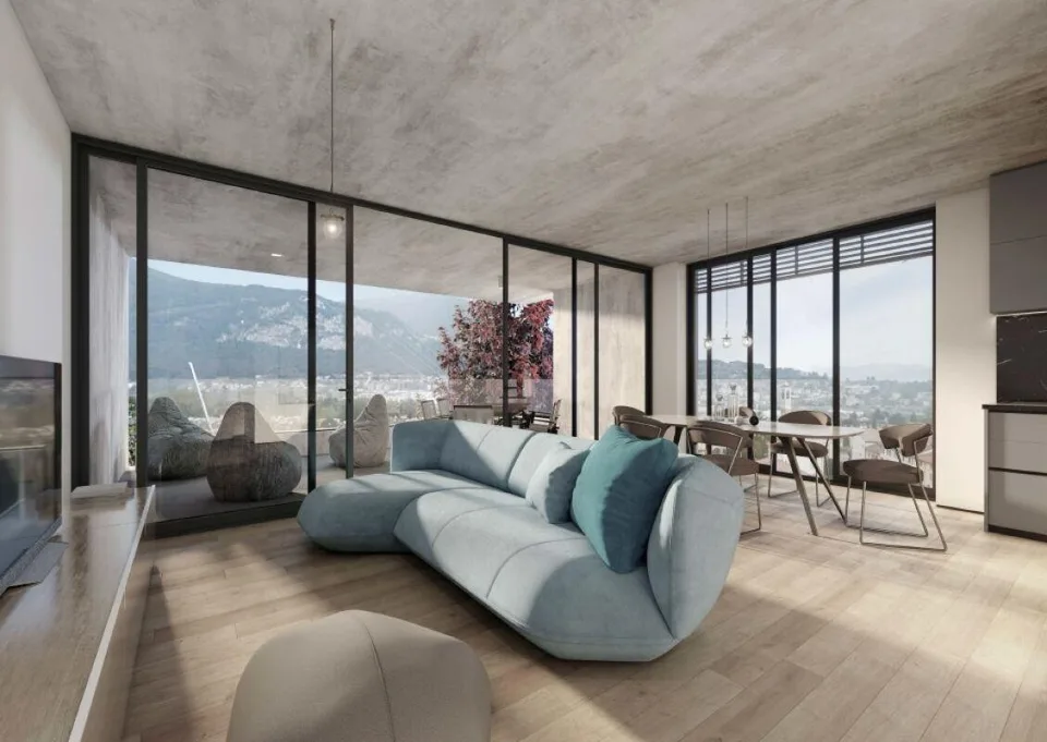Exklusive 3.5-Zimmer-Wohnung mit Spa und Hallenbad in neuer Residen...