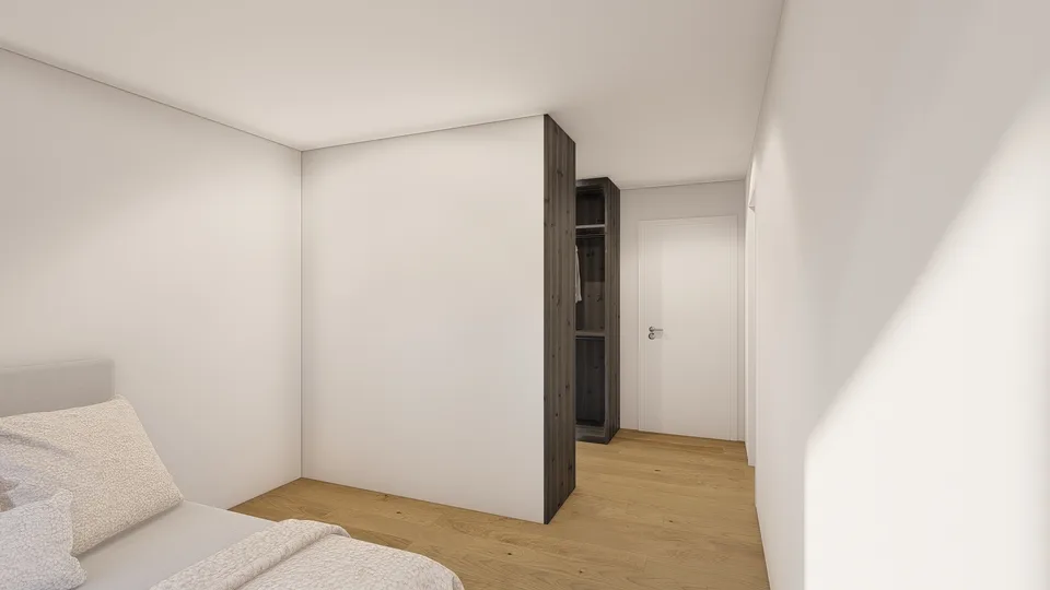 Attika West mitten im Grünen: 131m2 netto + 90m2 umlaufende Terrasse