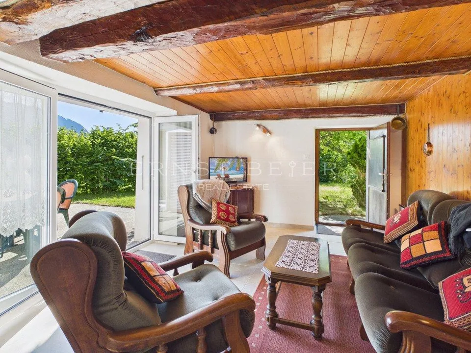 Chalet mitoyen avec cachet dans un environnement paisible et verdoyant