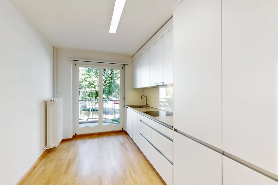 Stilvolle Familienwohnung mit Parkblick
