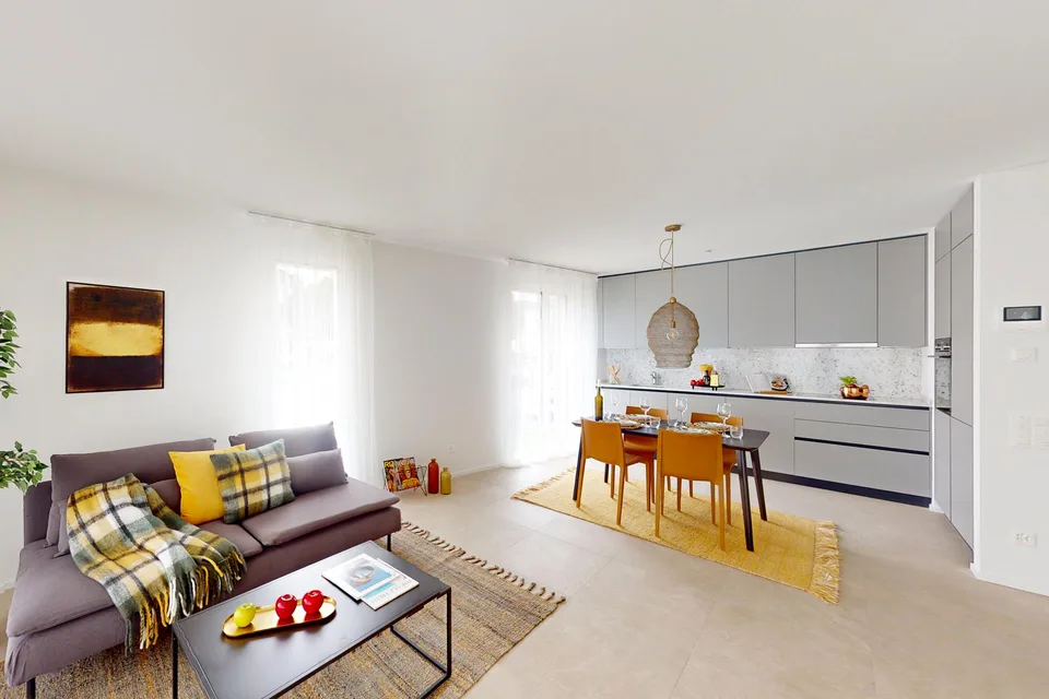 Appartement moderne 3.5 pièces en zone centrale à Massagno
