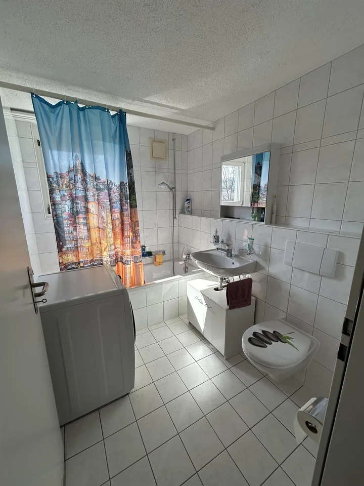 sehr schöne und  grosse 3.5 Zimmer-Dachwohnung