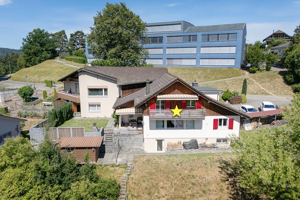 Attraktives 5,5-Zimmer-Einfamilienhaus mit optionaler Baulandparzelle