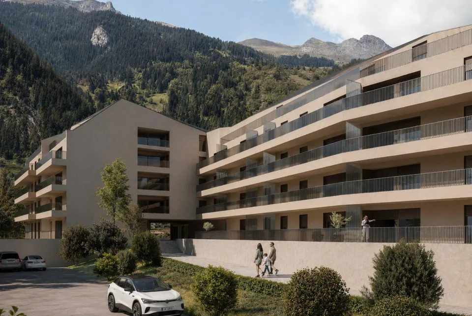 Neue 3.5-Zimmer-Wohnung im Zentrum von Vouvry
