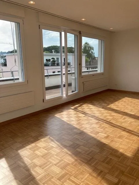 Attikawohnung  mit grosser Terrasse an ruhiger Lage