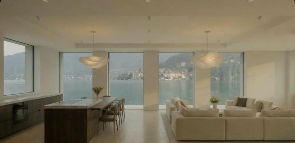 Moderno Appartamento Fronte Lago con Terrazzo privato