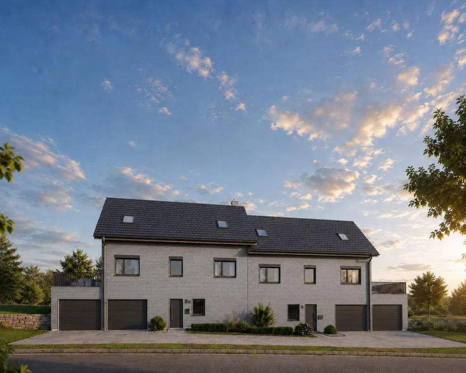 Neubau grosszügiger Doppeleinfamilienhäuser
