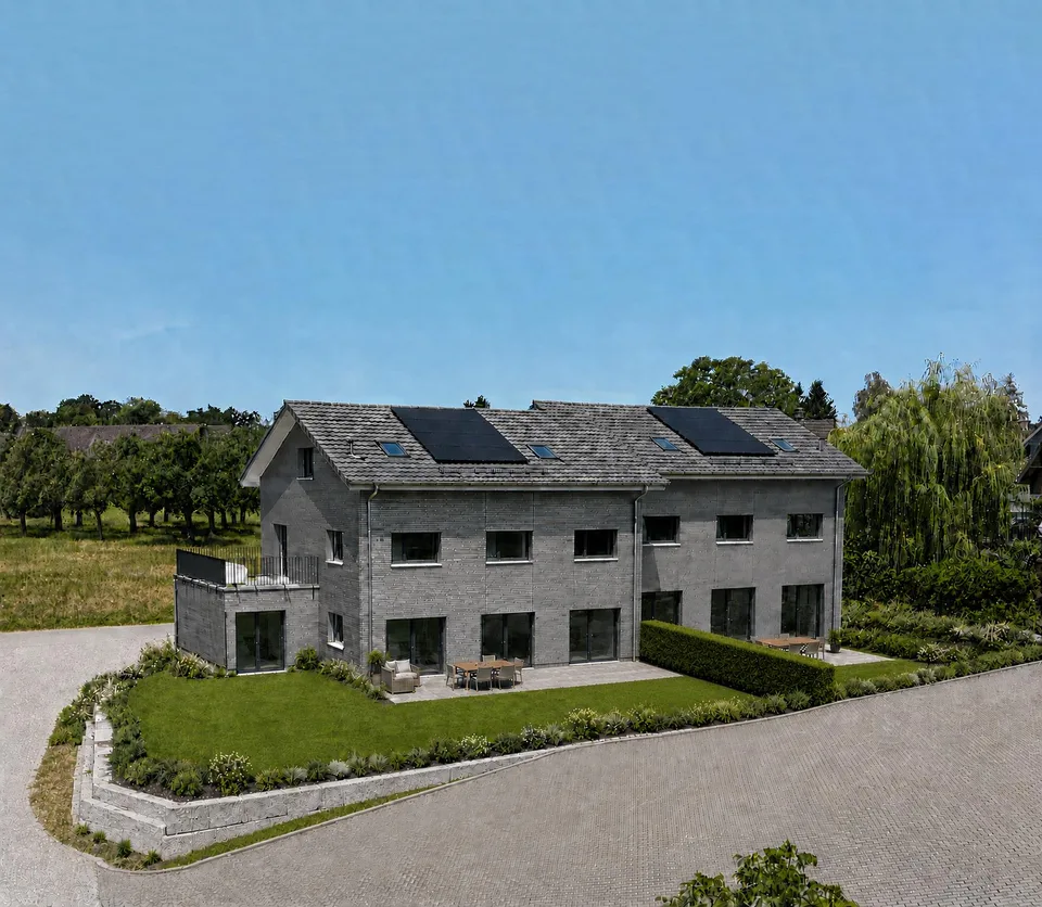 Neubau grosszügiger Doppeleinfamilienhäuser
