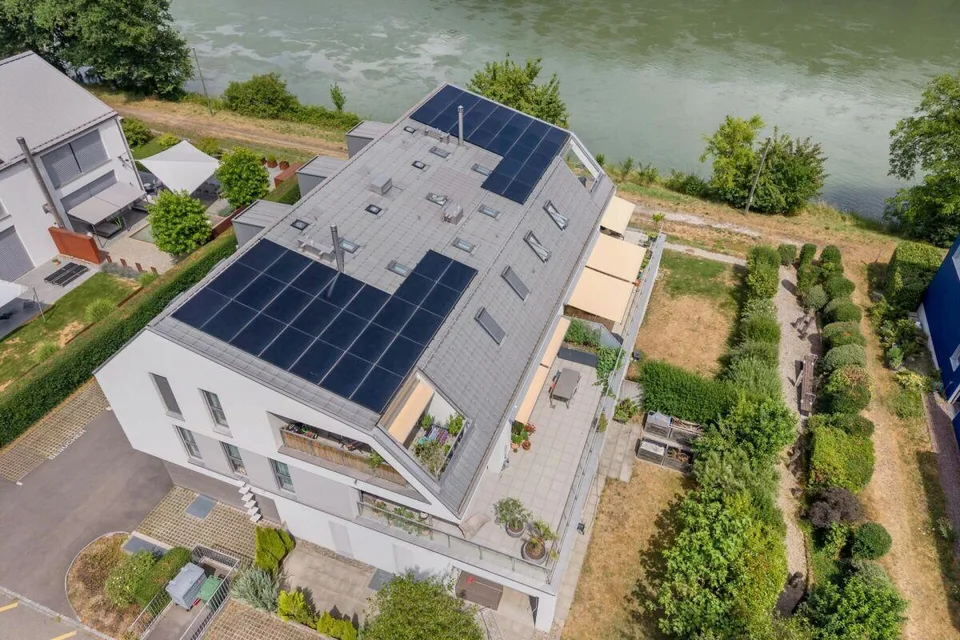 Moderne 5.5-Zimmer-Terrassenwohnung mit wunderbarem Blick auf die Aare – photo 21 sur 22