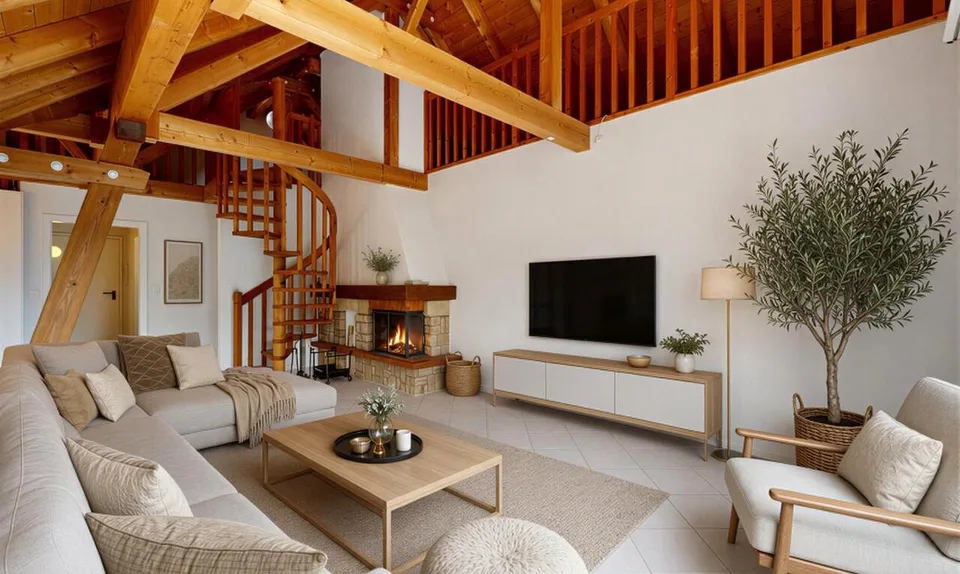 Magnifique appartement  de 4,5 pièces avec galerie et grand volume