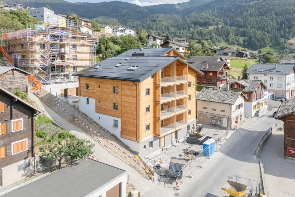 4.5-Zimmerwohnung zur Miete (Erstbezug): Neubau Hasol in Bürchen