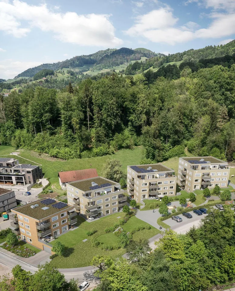 Modernes Zuhause in idyllischer Lage -  2.5 Zimmerwohnung in Wald ZH