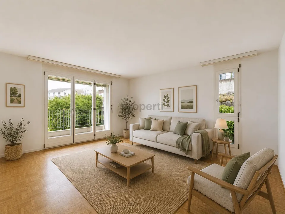 Helle und familienfreundliche 4.5-Zimmer-Wohnung in ruhiger Lage in...