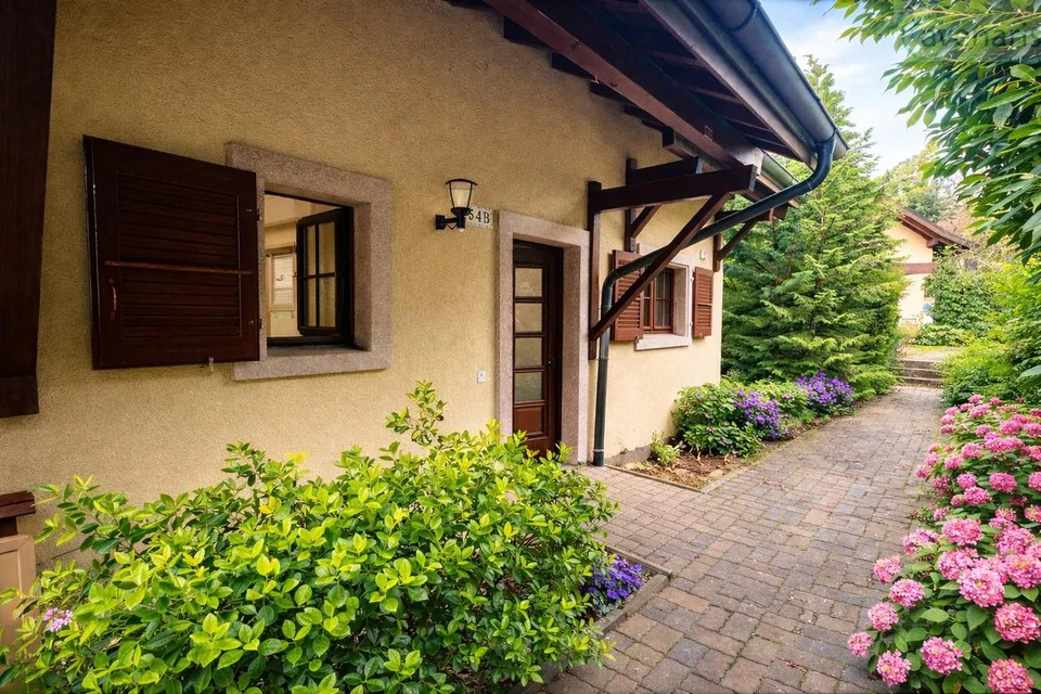 Doppelhaus mit exklusivem Blick auf den Genfersee und die Berge