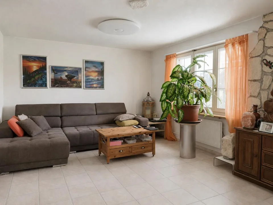 Freistehendes 6.5-Zimmer-Einfamilienhaus mit Wintergarten, Werkstat...