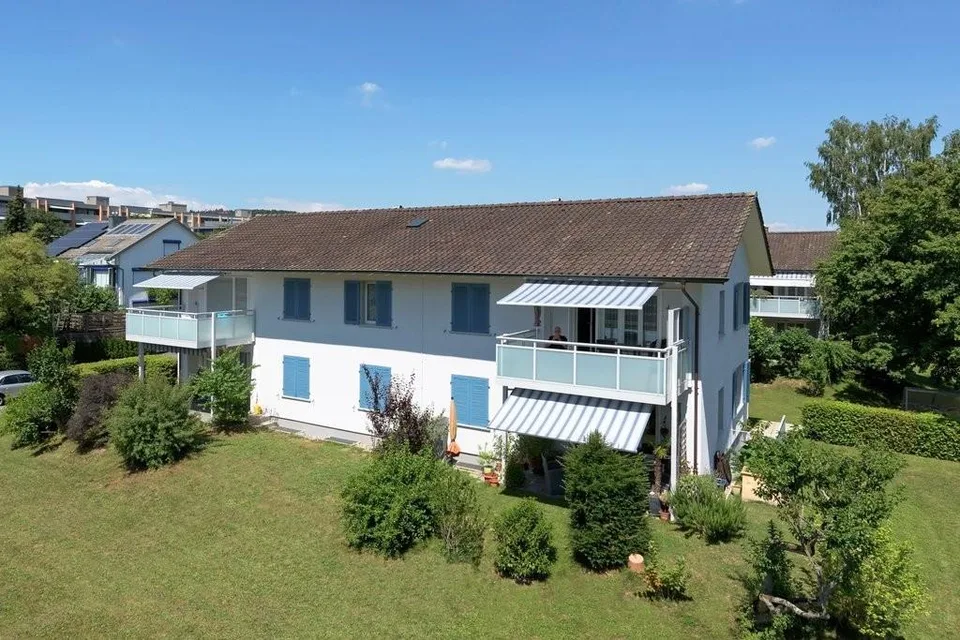 Idyllische Wohnung mit grossem Gartensitzplatz