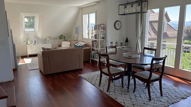 3½ ZIMMER-MAISONETTEWOHNUNG IN ZÜRICH - KREIS 10 WIPKINGEN, MÖBLIER...
