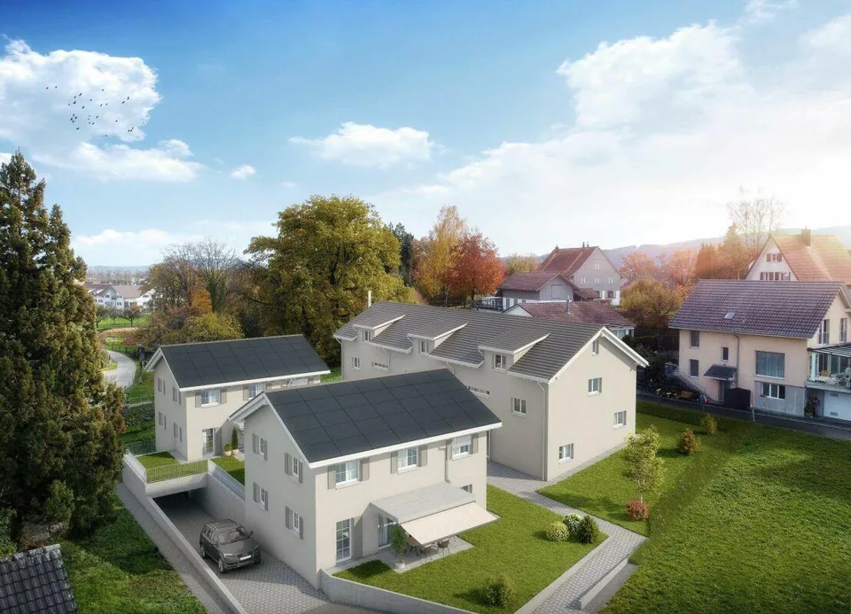 Ihr neues Zuhause im Grünen - Projekt Kleeblatt Pfyn