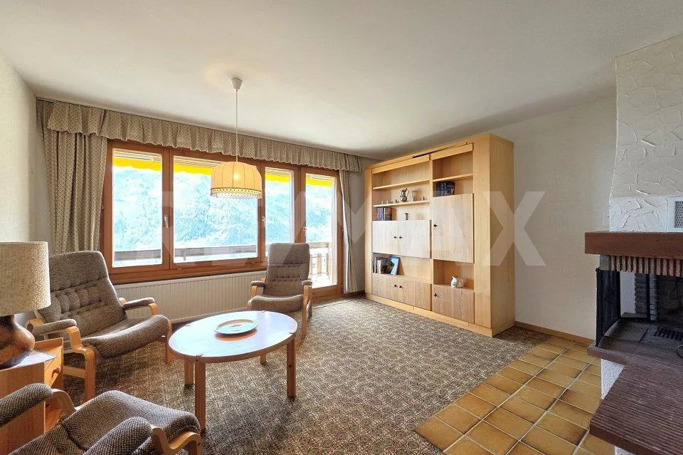 Charmante 2.5-Zimmerwohnung mit Top-Aussicht in Albinen/VS