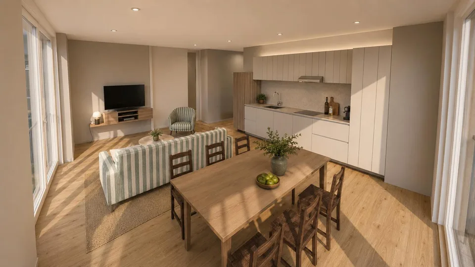 2 Moderne 5.5-Zimmer-Wohnung Neubau mit schöner Aussicht in Unterägeri