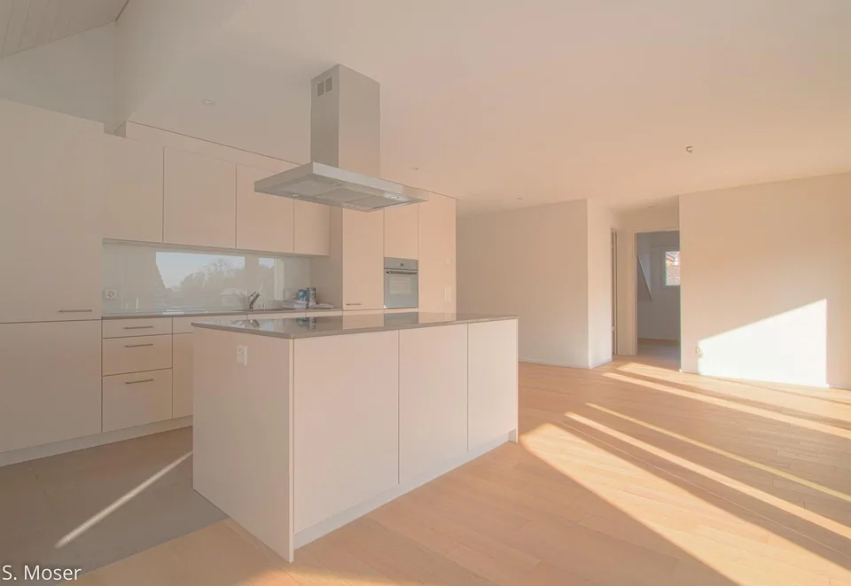 Sonnige 3.5 Zi-Dachwohnung mit schönem Ausbau