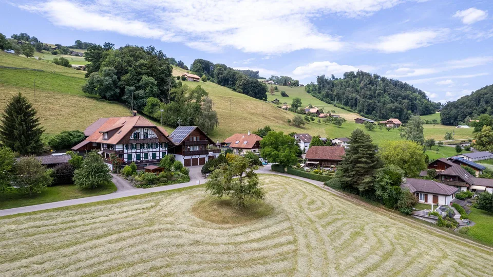 Bauparzelle 1'336 m2 mit Weitsicht in Burgistein kaufen