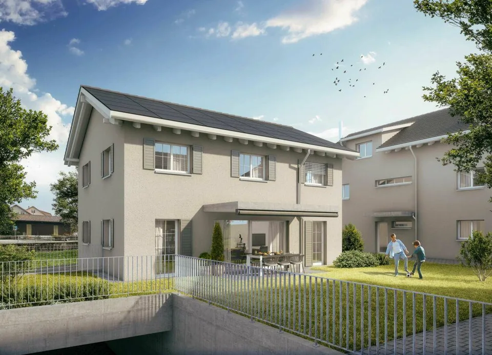 Ihr neues Zuhause im Grünen - Projekt Kleeblatt Pfyn