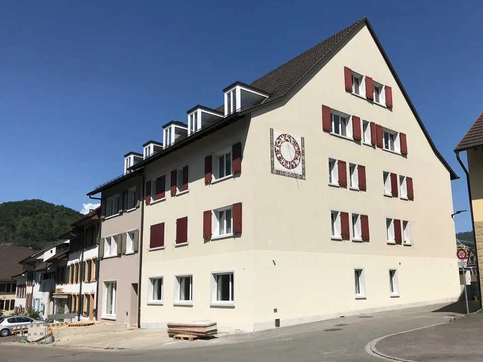 Sanierte 3.5-Zimmerwohnung im Dorfkern von Itingen zu vermieten