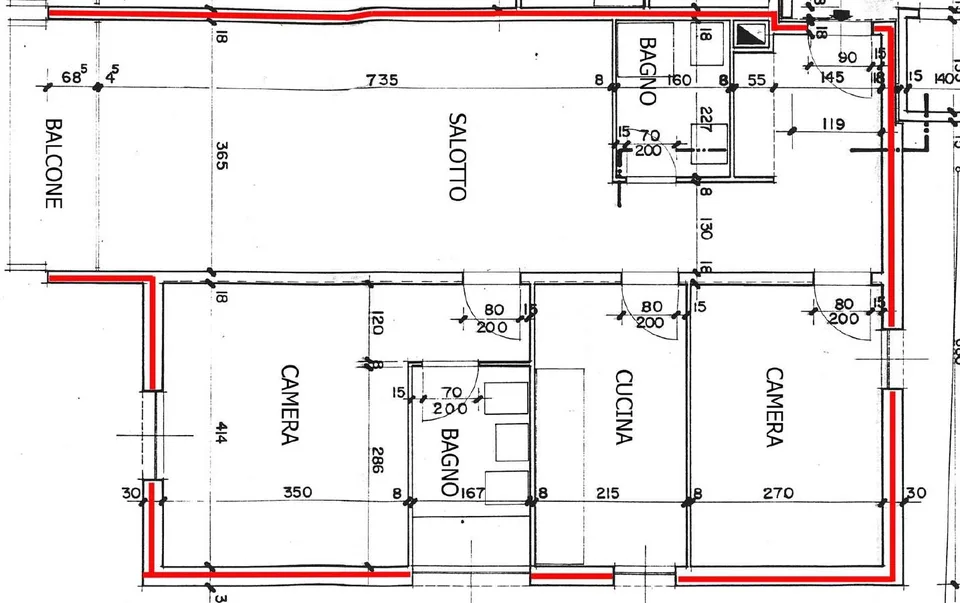 3,5 Zimmer-Wohnung im letzten Stock in Vicolo Bena zur Miete – Foto 18 von 21