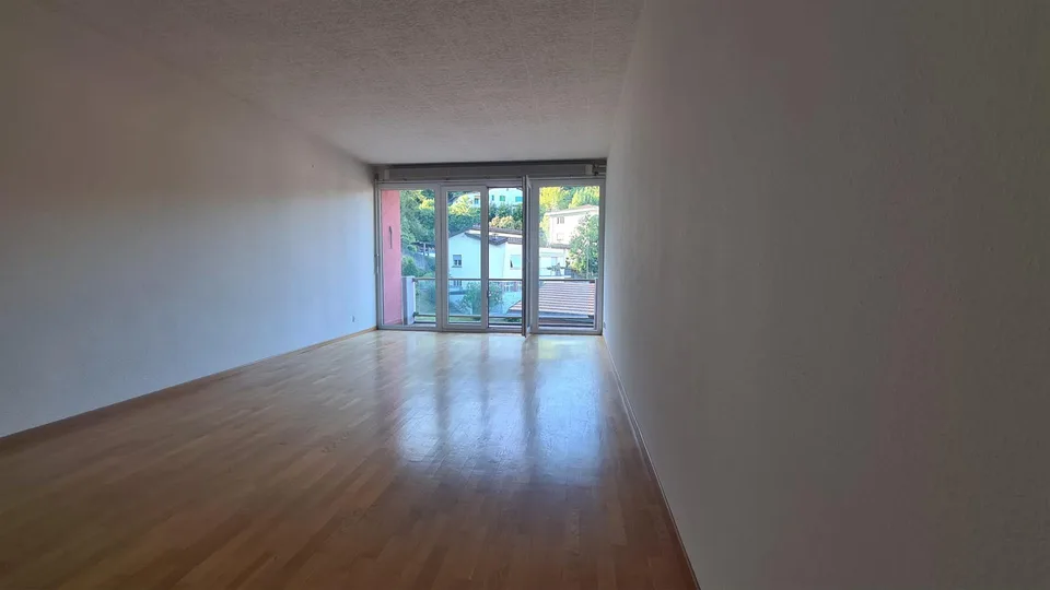 3.5 locali con balcone all'ultimo piano