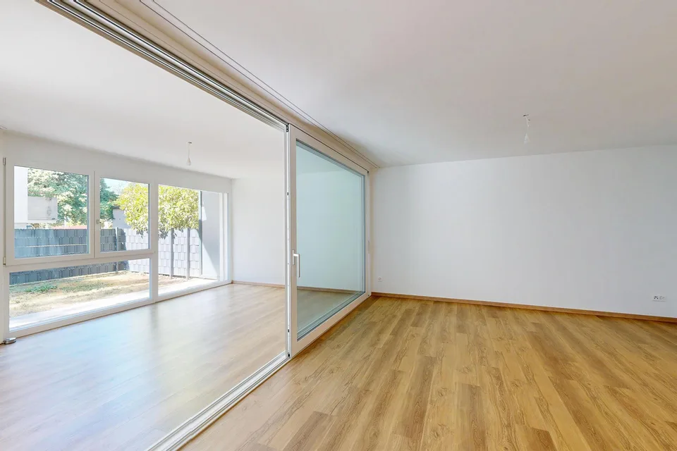 Appartement de jardin 3,5 pièces avec espace extérieur spacieux