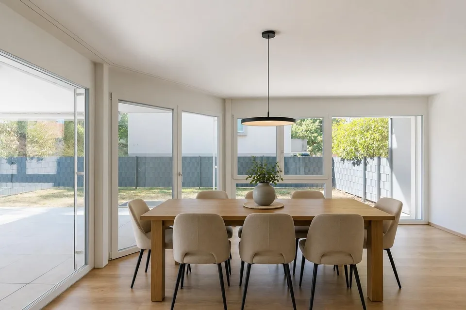 Appartement de jardin 3,5 pièces avec espace extérieur spacieux