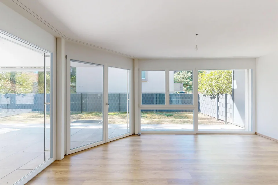 Appartement de jardin 3,5 pièces avec espace extérieur spacieux
