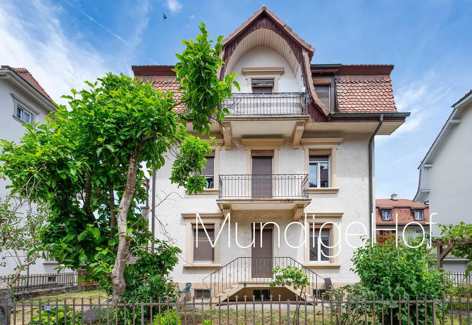 Charmantes, zentral gelegenes Mehrfamilienhaus mit praktischem Garten