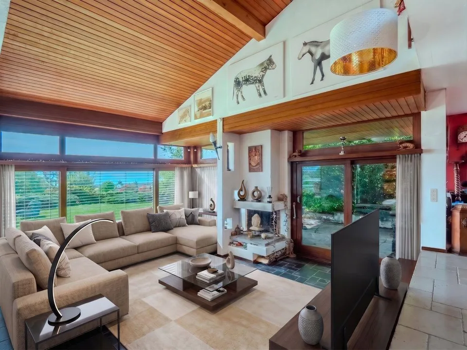 Casa indipendente con vista panoramica sul lago a Denens