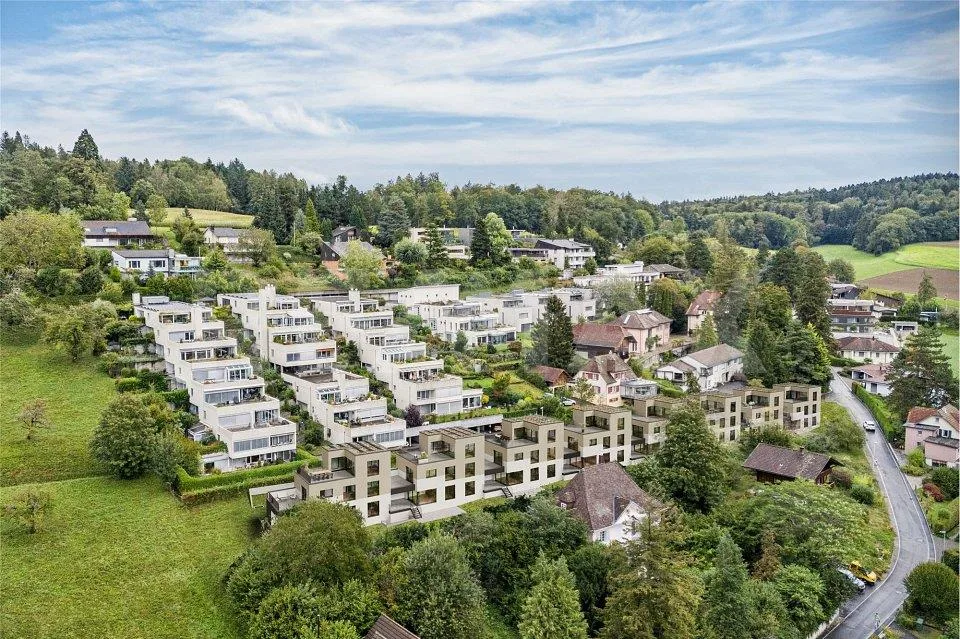 exklusives Minergie-Einfamilienhaus (Haus 5): mit Weitblick, Terras...