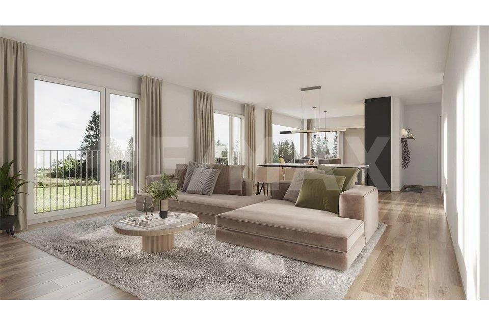 exklusives Minergie-Einfamilienhaus (Haus 5): mit Weitblick, Terras...
