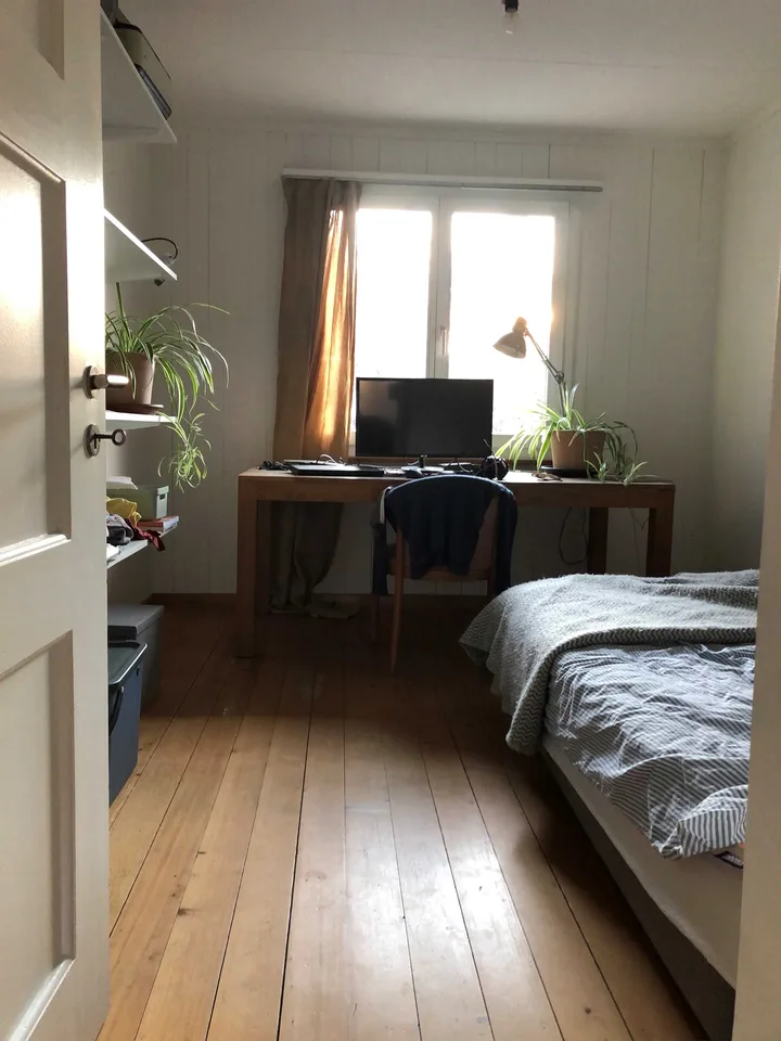 Altbauwohnung 3.5-Zimmer mit grossem Garten zu vermieten