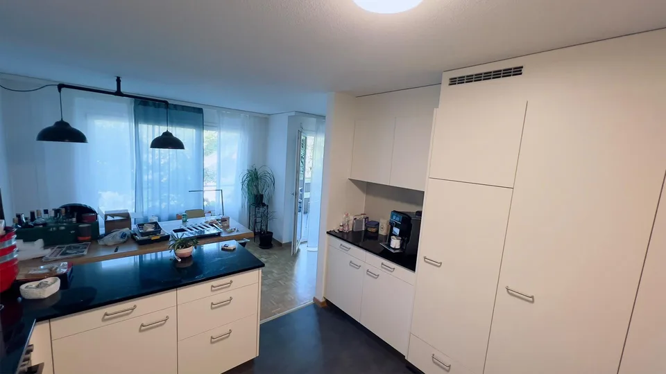 Wohnen im Grünen und doch in Stadtnähe - Charmante 4.5-Zimmerwohnung