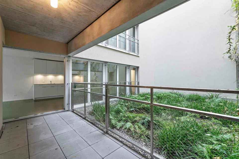 Appartement avec atrium dans le centre-ville