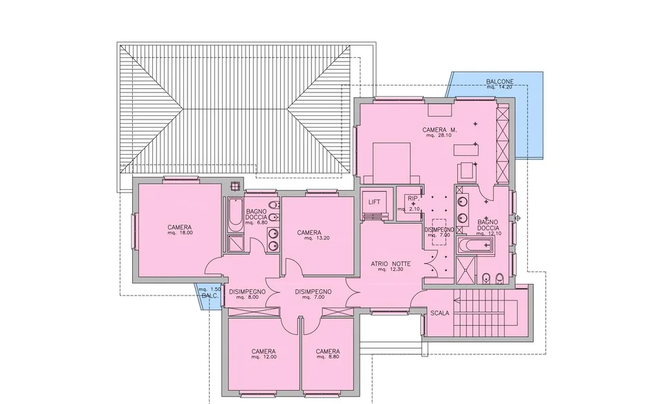 PRESTIGIOSA VILLA DI 9.5 LOCALI CON GRANDE TERRENO A VACALLO – Foto 12 von 13